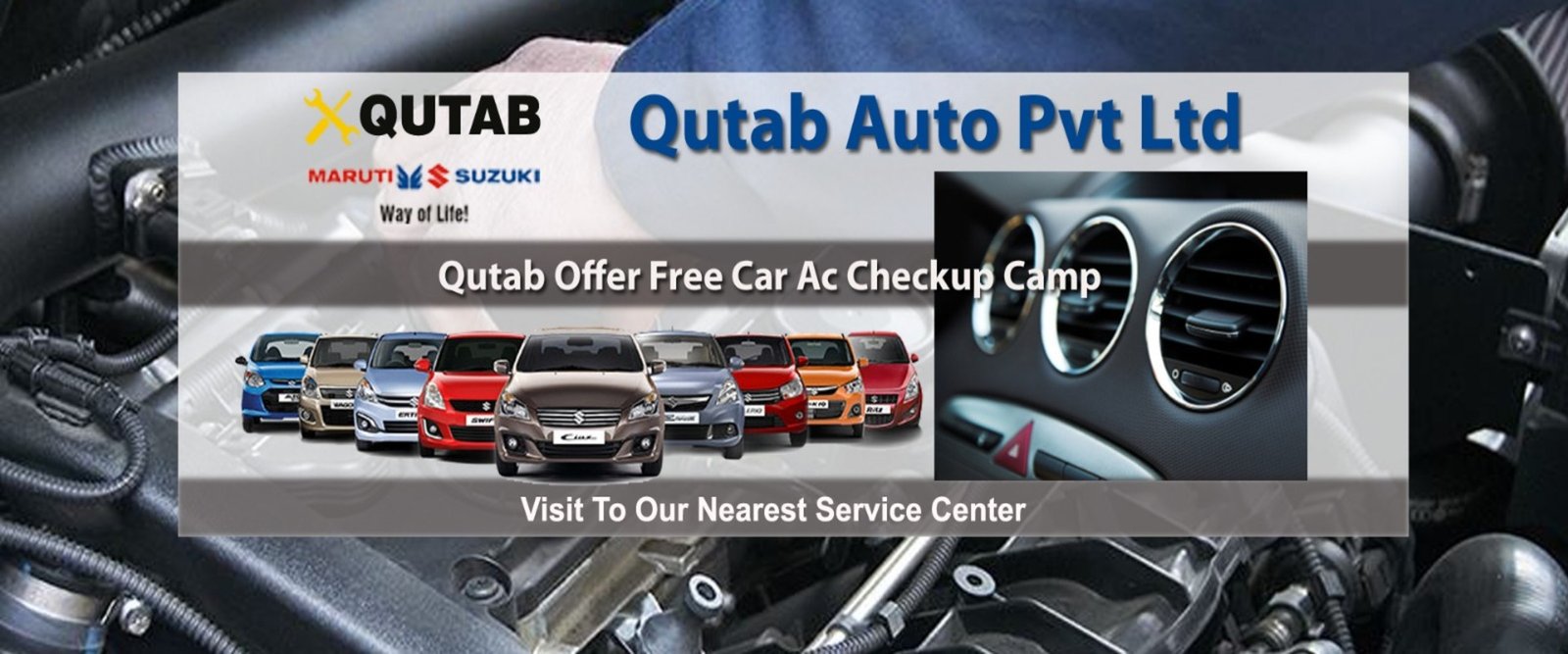 Qutab Automobile - Maruti Suzuki Nexa & Arena Service Center in Gurgaon